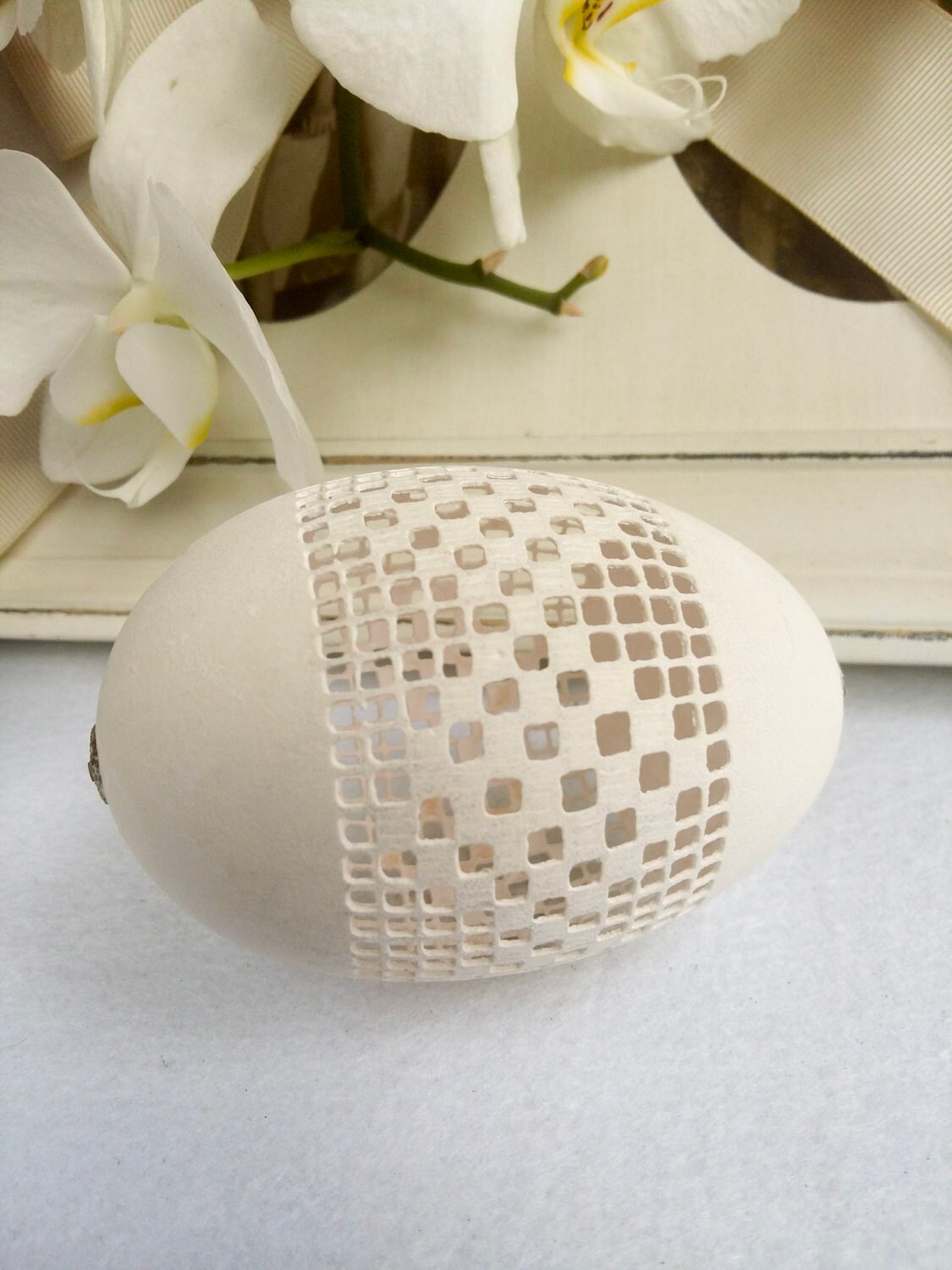 Decorated Goose Egg Easter Eggs Pysanky Drilled Goose Eggs Egg Etsy