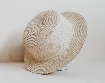 Straw Hat, Sun Hat, Baby Sun Hat, Beach Hat, Unisex Straw Hat, Baby Hat, Summer Hat, Baby Beach Hat, Wide Brim Hat, Wide Brim Sun Hat