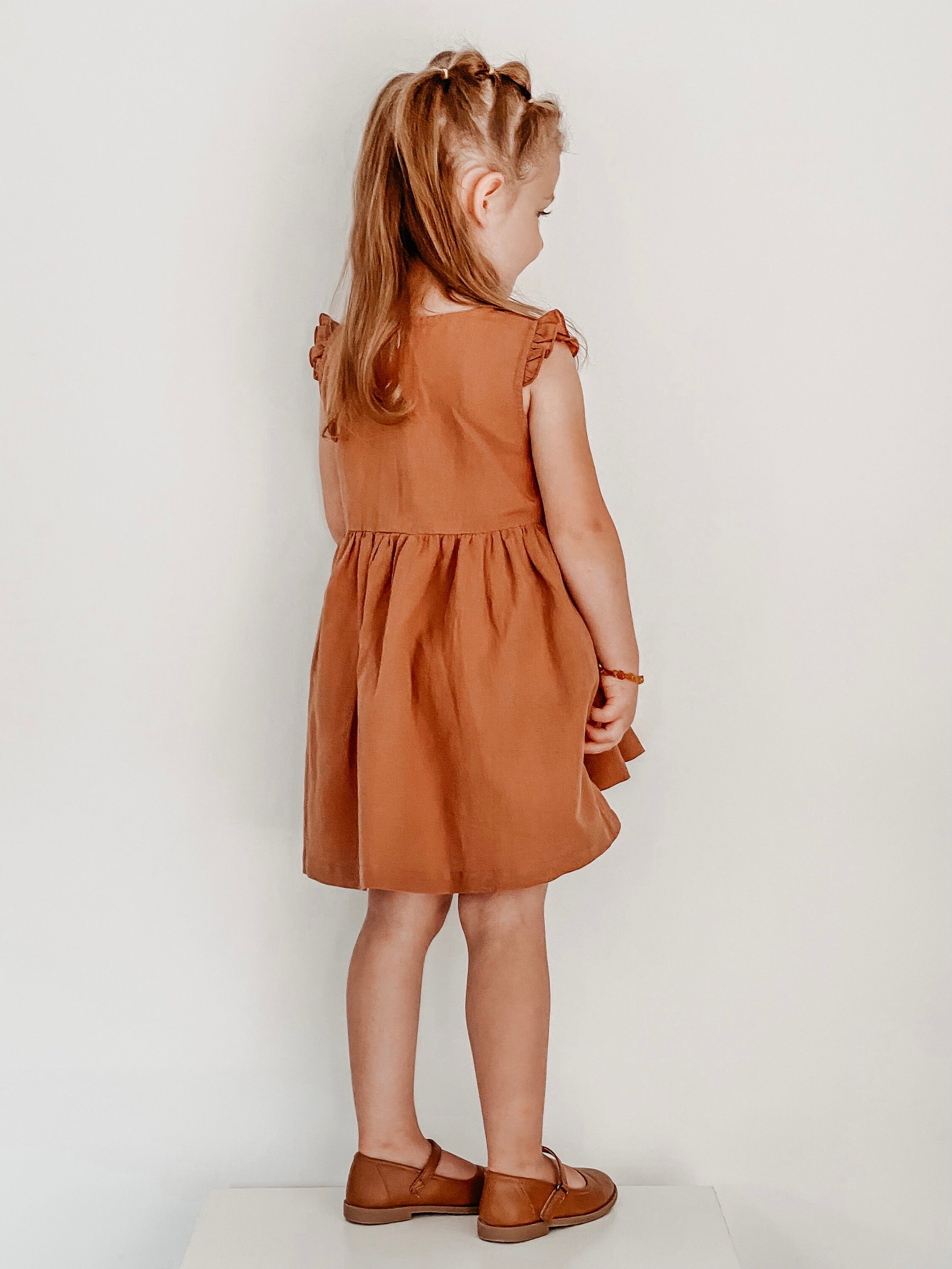 Girl Linen Dress Linen Dress Baby Linen Dress Linen Girl Etsy