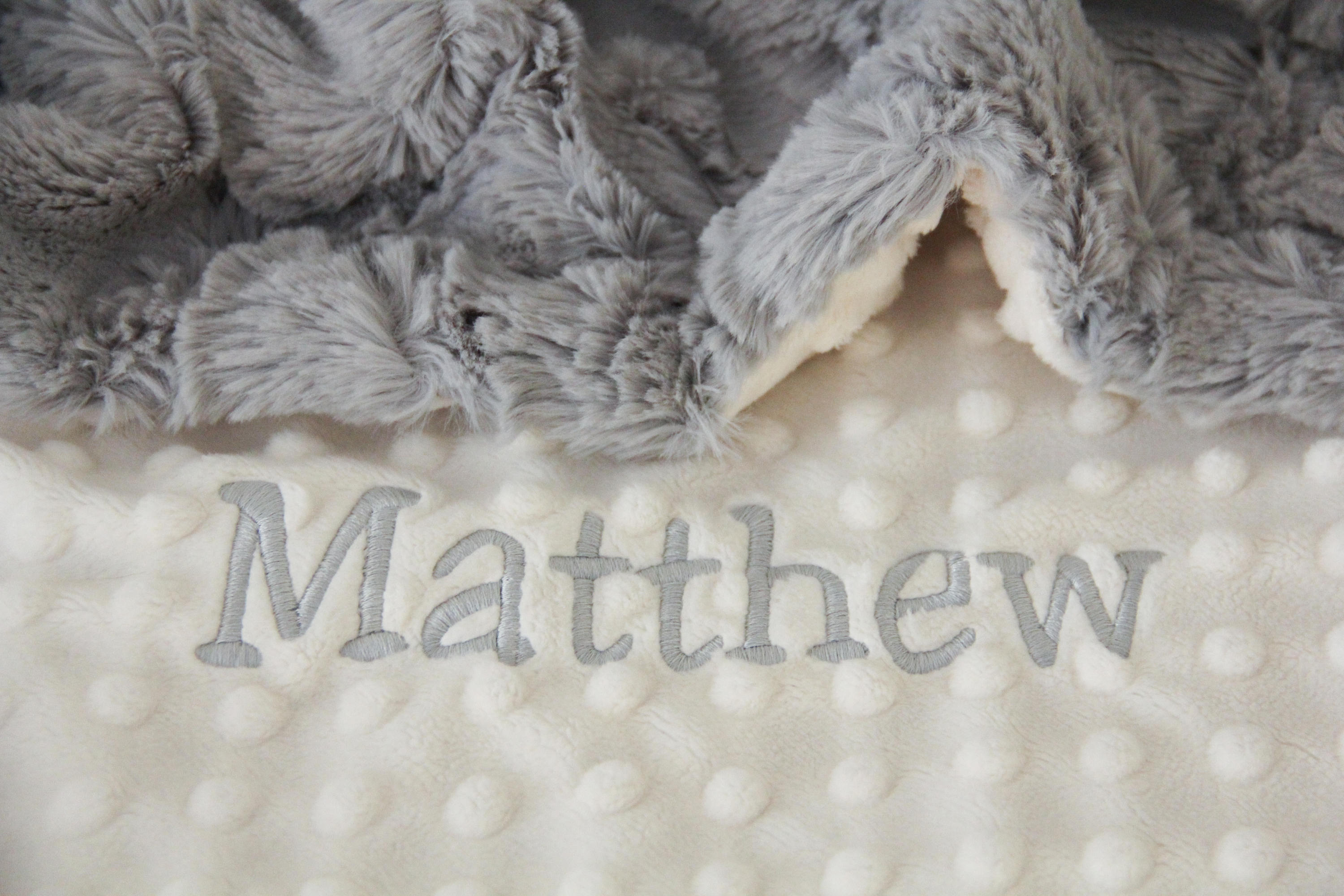 personalized minky blankets