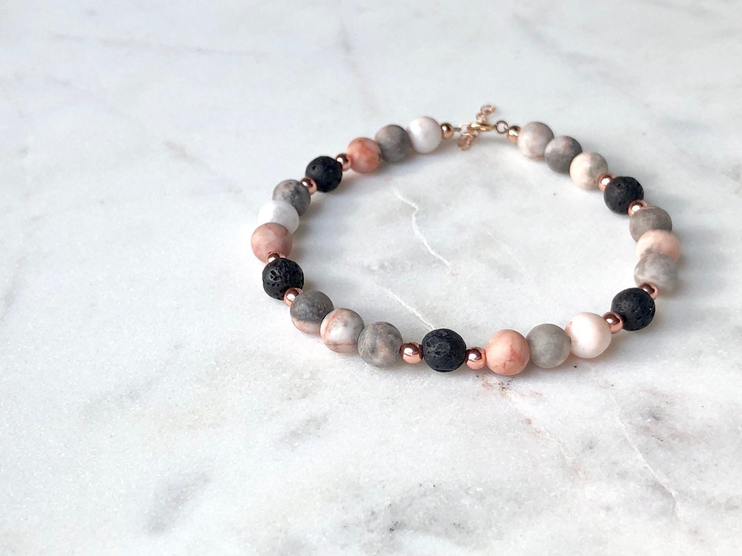 Details about Pink & Gray Mixed Color Zebra Jasper Gemstone and Lava 8mm Bead Essential Oil Ar Details about Pink & Gray Mixed Color Zebra Jasper Gemstone and Lava 8mm Bead Essential Oil Ar