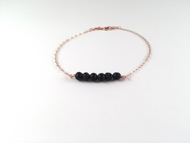 diffuser Nia dainty bracelet lava bracelet Essential oil bracelet lava bead bracelet diffuser bracelet Dainty diffuser bracelet
