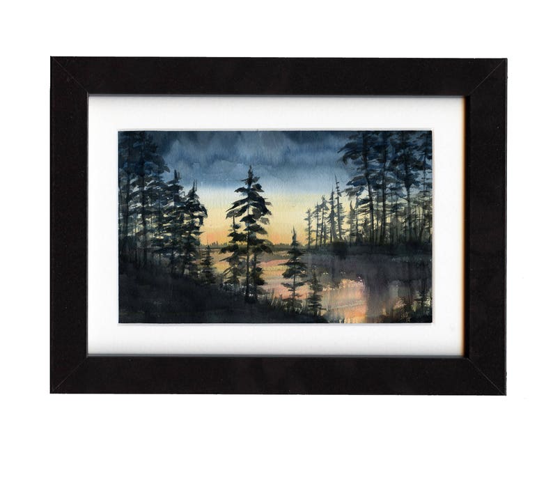 landscape art print print nature art wall art prints art print landscape painting saltwatercolors painting decor forest print art