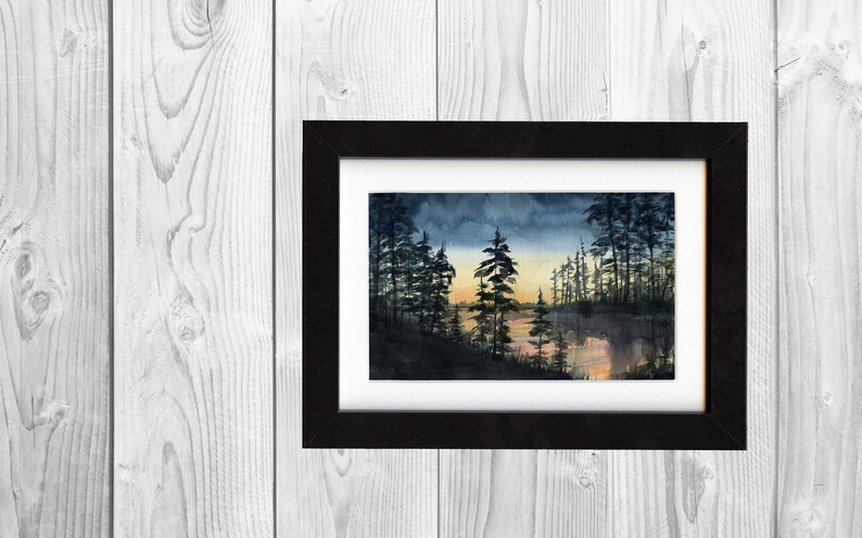 landscape art print print nature art wall art prints art print landscape painting saltwatercolors painting decor forest print art