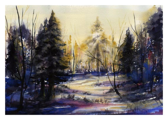 Download Forest Background Dreamy Landscape Mobile Phone Etsy