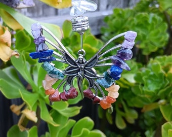 Chakra Fairy Goddess Suncatcher - Hang in your home, Wall hanger