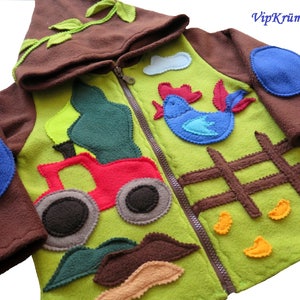 Pointed jacket, jacket farm