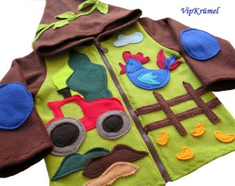 Tip jacket, jacket farm