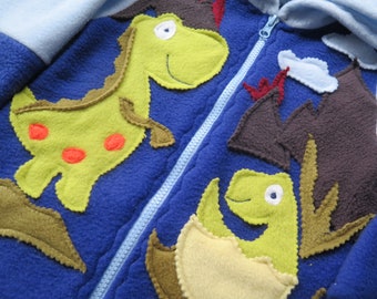 Zipfeljacke, Jacke  Dinosauer