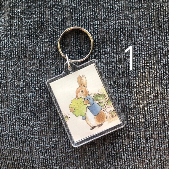 peter rabbit keyring