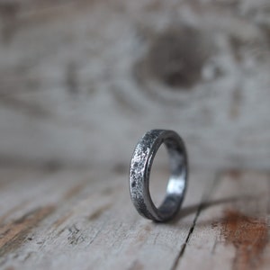 Iron ring. Rustic, raw and organic. image 1