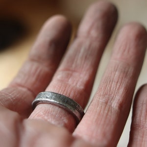 Iron ring. Rustic, raw and organic. image 8