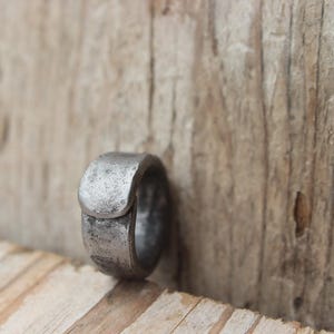 Viking style iron ring