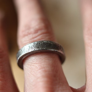 Iron ring. Rustic, raw and organic. image 9