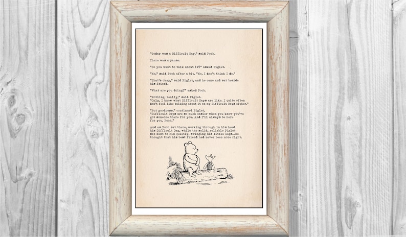 Oggi è Stata Una Giornata Difficile Disse Pooh
