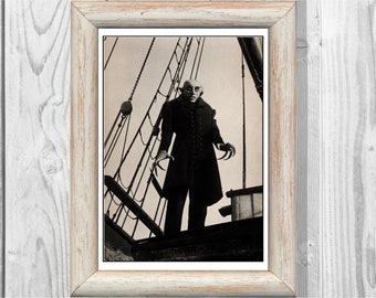 Nosferatu Poster Vampyre  Poster Vintage Art  Print Wall Decor Instant Digital Download