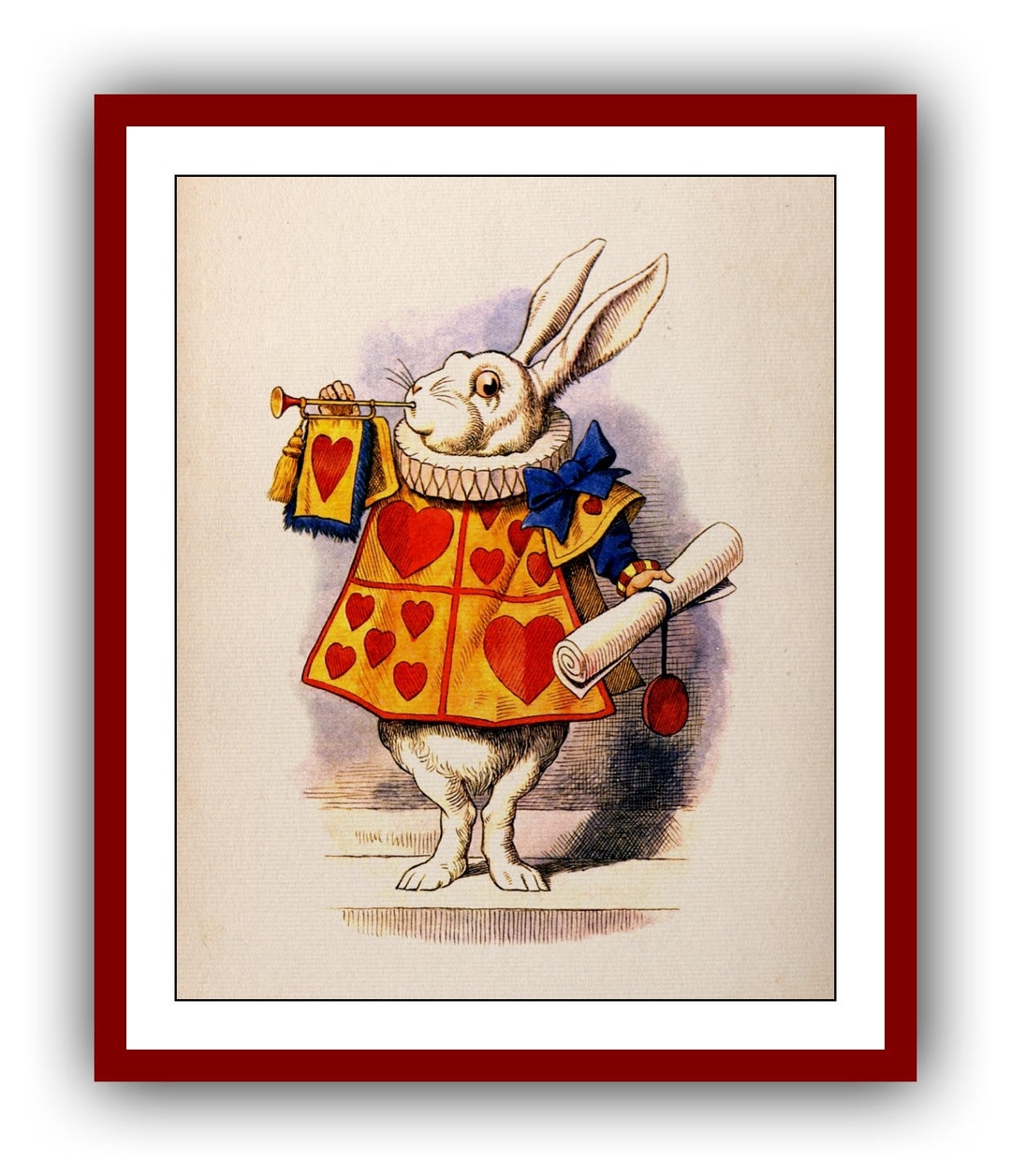 不思議な国のアリス White Rabbit ジョン テニエル 1920年代 不思議な国のアリス White Rabbit ジョン テニエル 1920年代 白