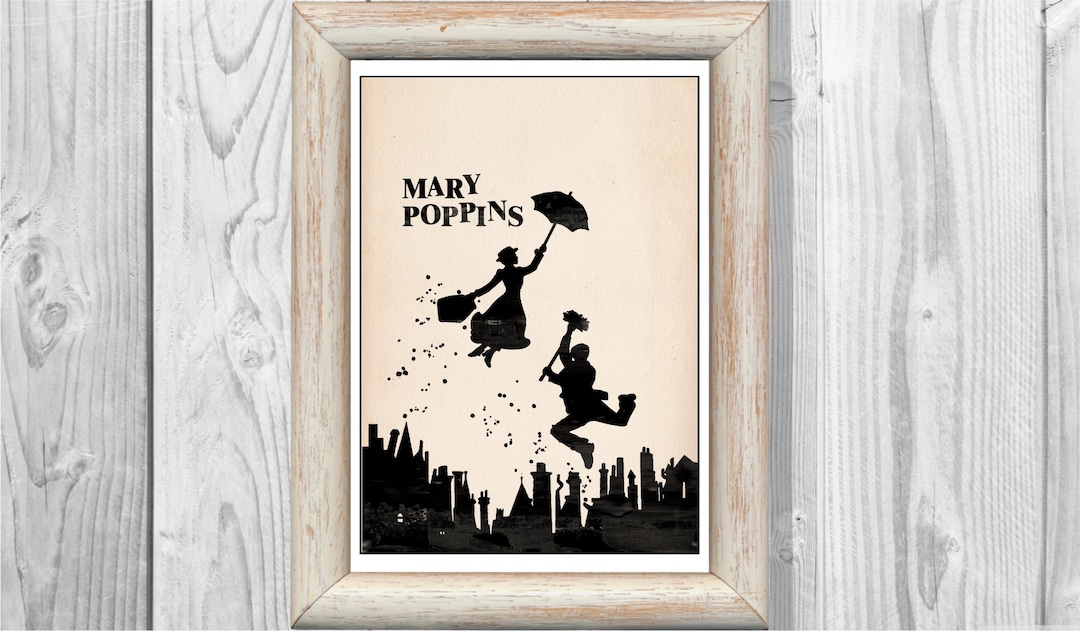Mary Poppins Rat 3連アート 額装 Mary Poppins Rat 3連アート 額装