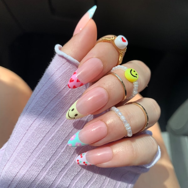 Fun flirt / Press on Nails