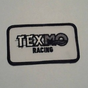 Texmo Racing Hydroplane Race Boat Texmo Oil Company Old School Patch - Vintage