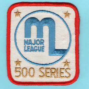 Major League Baseball 500 Series MLB Baseball  Old School Patch - Vintage