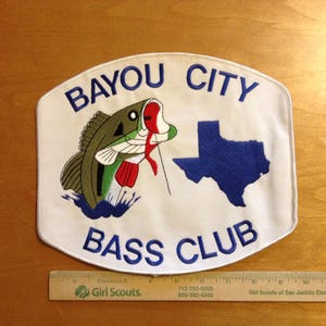 Bass Fishing Patch -  New Zealand