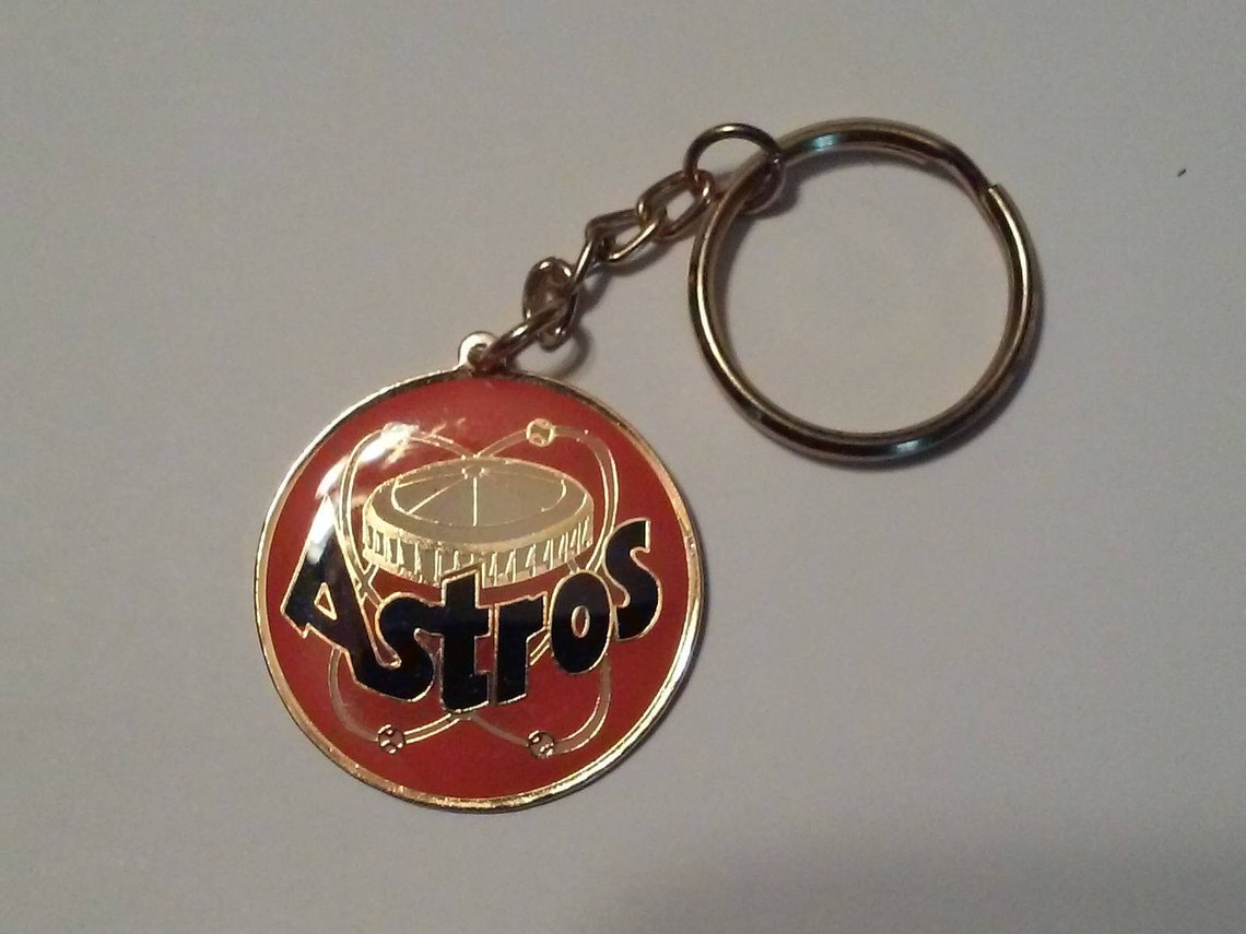 Houston Astros Baseball Key Chain MLB Texas Old Astro Dome Etsy