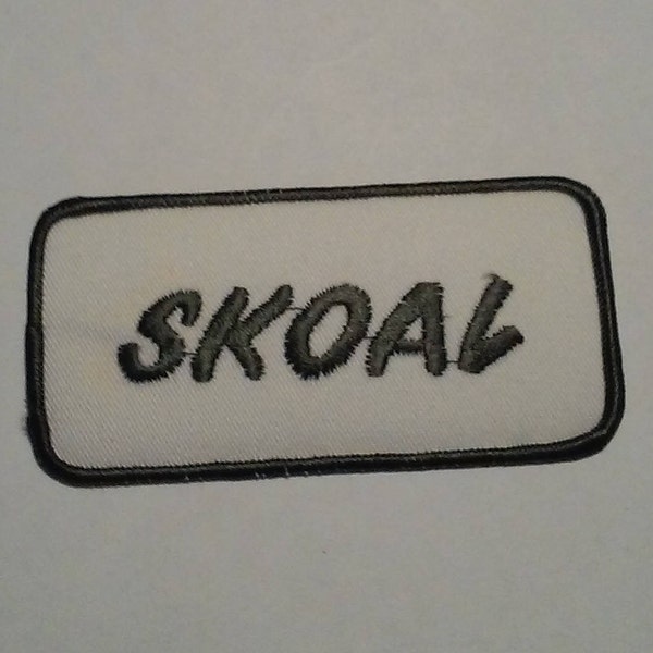 Skoal Chewing Tobacco Collector Biker Patch Old School Patch - Vintage