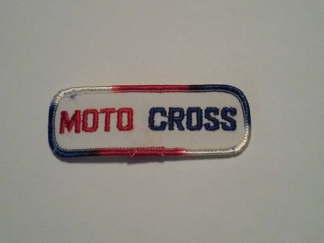 Motorcycle Racing Patch Motocross Motorcycles Off-road Racing Biker Embroidered Old School ...