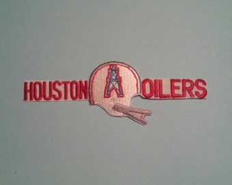 Houston Oilers vintage american football team helmet emblem Sticker for  Sale by Qrea