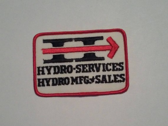 Hydro Services Company Shop Jacket Patch - Vintage - image 1