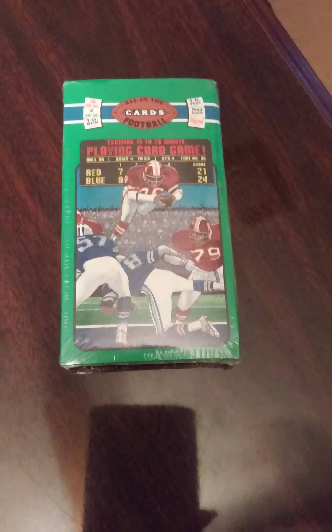 Football Card Game_all in the Cards Football Card Game Etsy