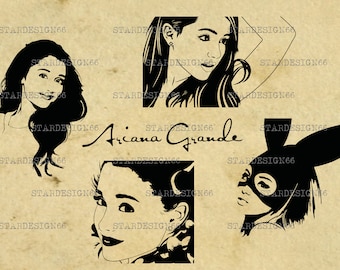 Download Digital SVG PNG JPG Selena Quintanilla silhouette vector