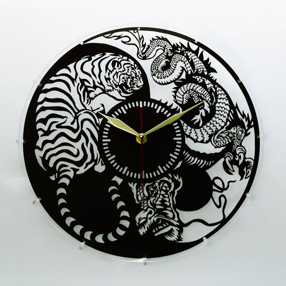 Acrylic Clocks Yin Yang Symbol Newgate Clocks Big Clocksboys Bedroom Ideas Master Bedroom Design Home Decorators Birthday Gift Ideas Friend