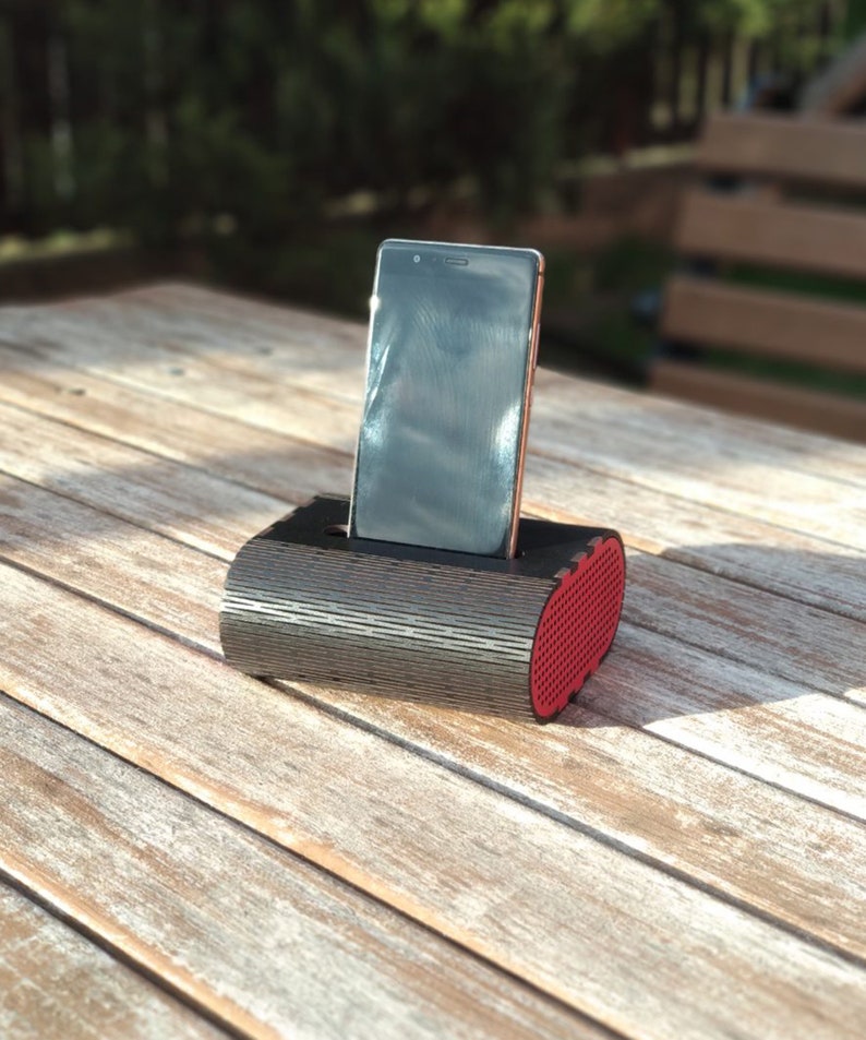 Sound amplifier Acoustic speaker Creative gift ideas Gifts for friends Customized gifts Speaker for iPhone Smartphone stands Natural wooden