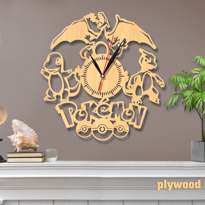 Children Clocks Nursery Clock Kids Decor Clock Art Boys Etsy