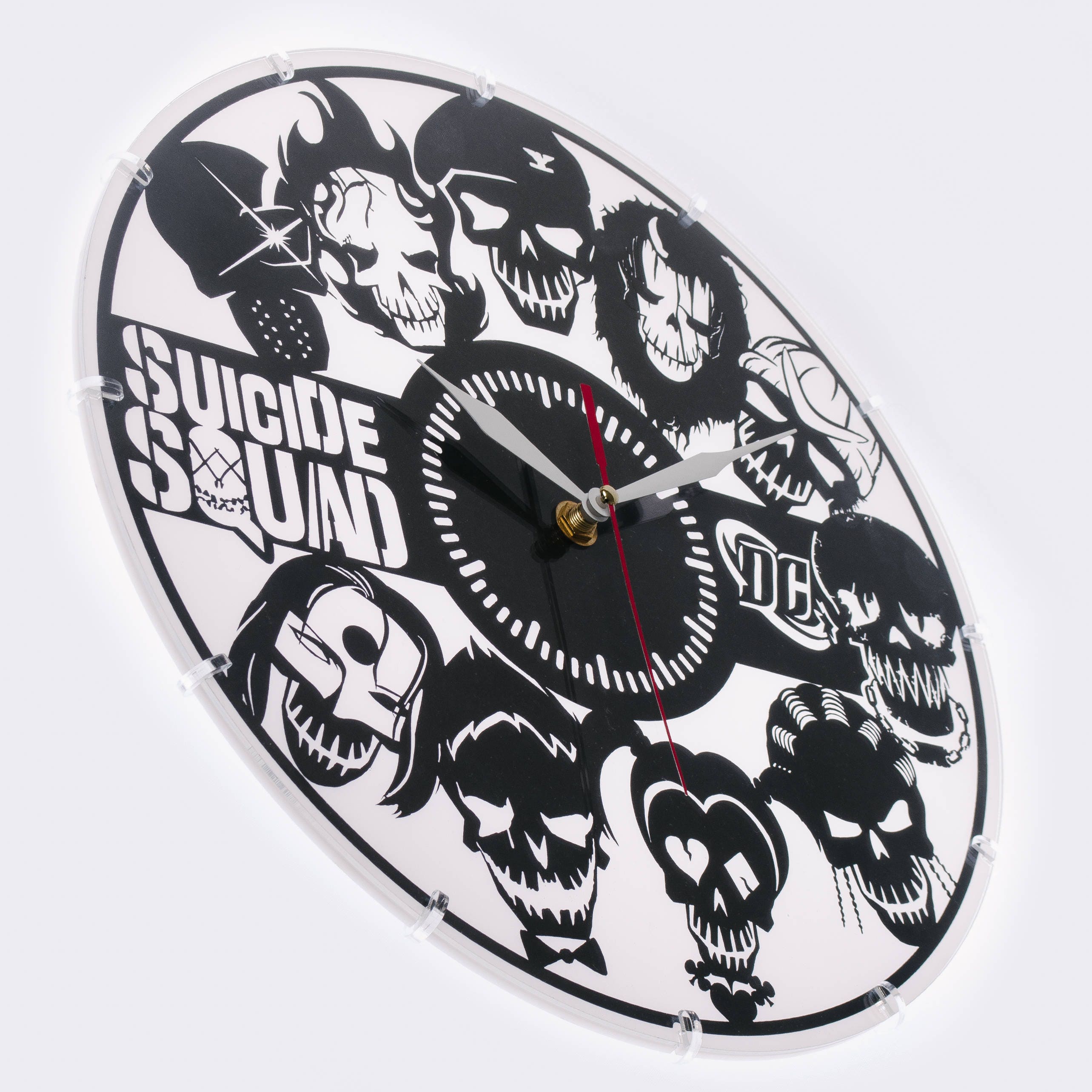 Acrylic clock Laser cutting Wall clocks Birthday present Etsy