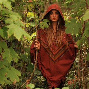 Poncho - with big hood - unisex - various colors