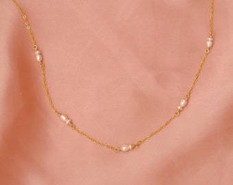 Necklace "Elaea" (goldplated)