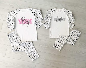 big sister pajamas toddler