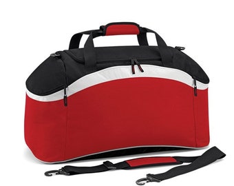 LARGE TEAMWEAR KITBAG, Football Kit Holdall, Large Sports Holdall, Team Colours Kitbag, Sports Equipment Bag, Personalised Teamwear Holdall