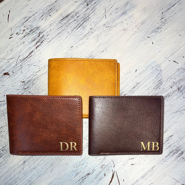 MENS PERSONALISED WALLET, Business Wallet, Small Card Wallet, Gift For Him, Father’s Day Gift Brown Wallet, Card Holder, Money Wallet