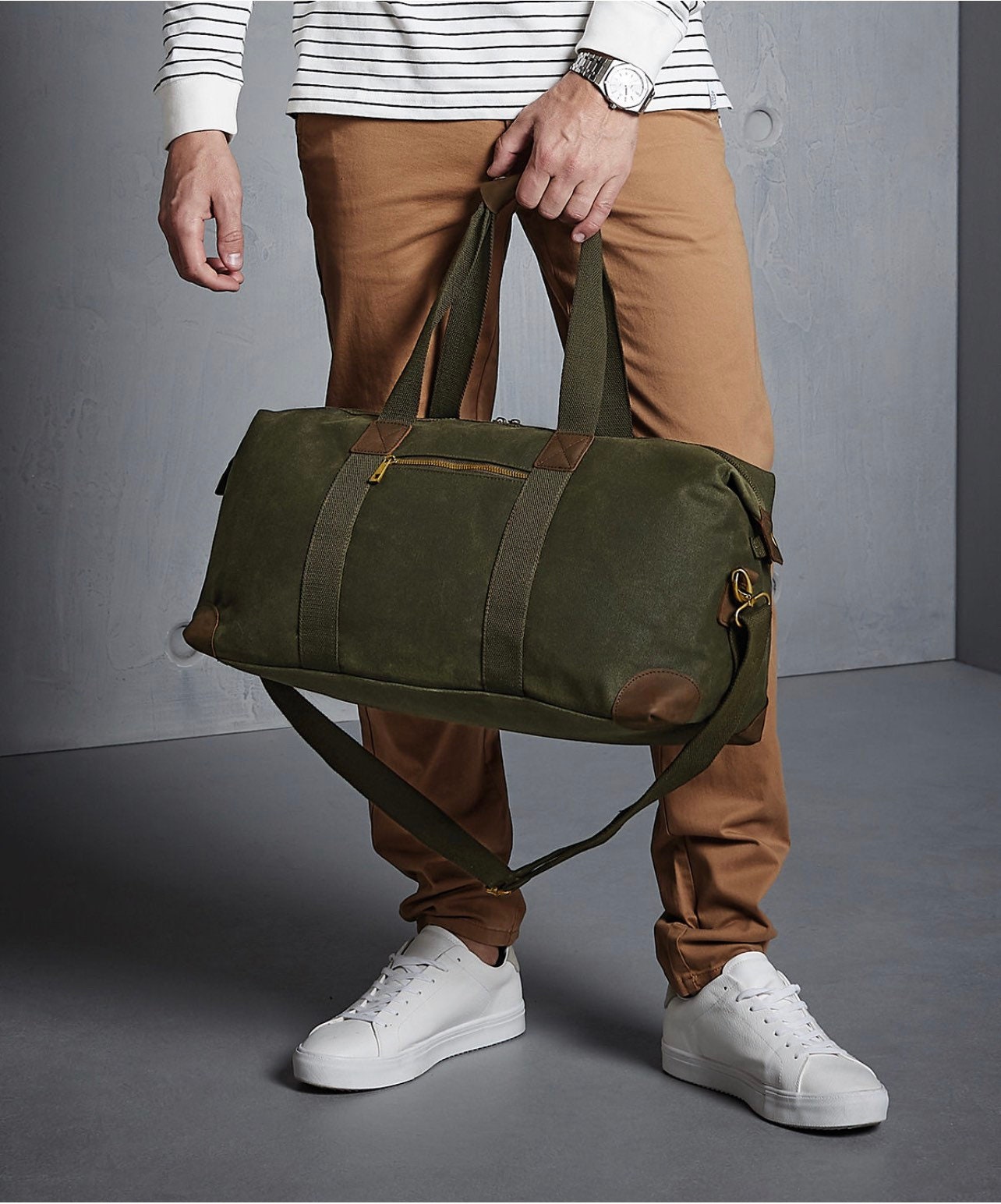 Canvas Holdall Bag