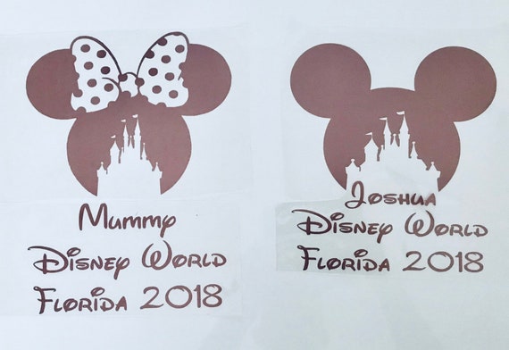 Disney Fund Decal Vinyl Sticker Money Box Frame Gifts Crafting Magical Holiday