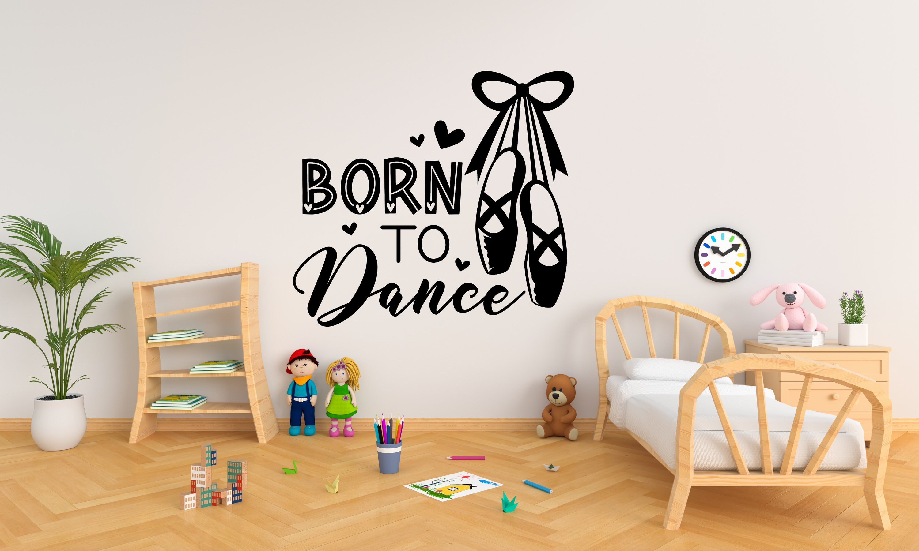 Hot Born to Dance Custom Iron on Transfers for Clothes