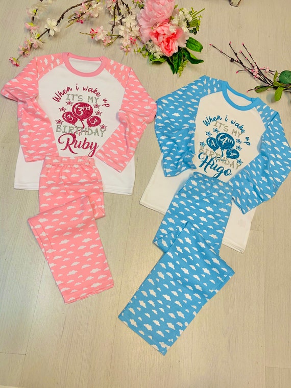 Details about Children's & Babies Pyjamas When i wake up its my birthday boys girls 6Mths-10Y Details about Children's & Babies Pyjamas When i wake up its my birthday boys girls 6Mths-10Y