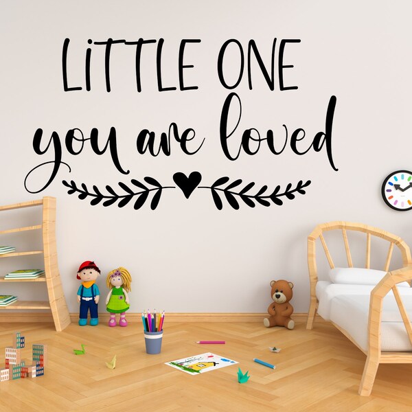 Autocollant Mural Bébé 'Always Remember You Are Loved' - Sticker Vinyle Pour Chambre D'enfant A05