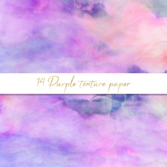 Purple Texture Digital Paper Galaxy Background Purple Etsy