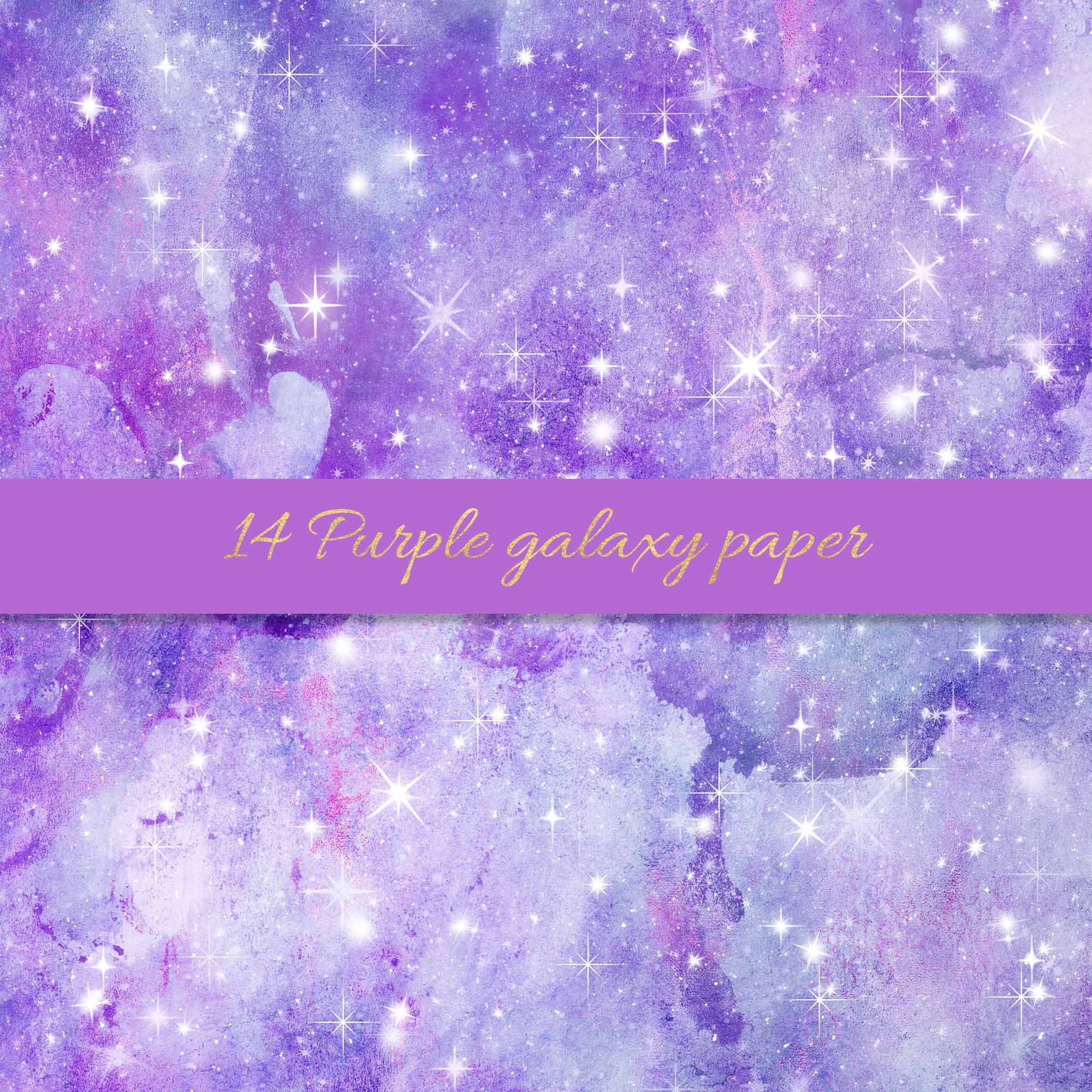 Purple Galaxy Digital Paper, Galaxy Pattern, Purple Watercolor, Unicorn  Background, Purple Textures, Nebula Paper, Planner Paper - Etsy Sweden, image size:2000x2000