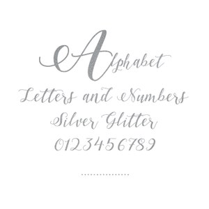 Silver glitter Alphabet, Silver Alphabet, Clip Art Silver glitter, Silver Letters, Silver glitter clipart, Glitter Letters, Silver numbers